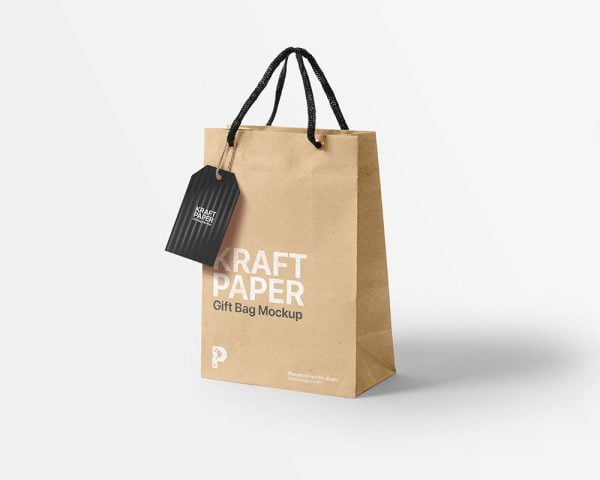 Kraft Paper Shopping Bags